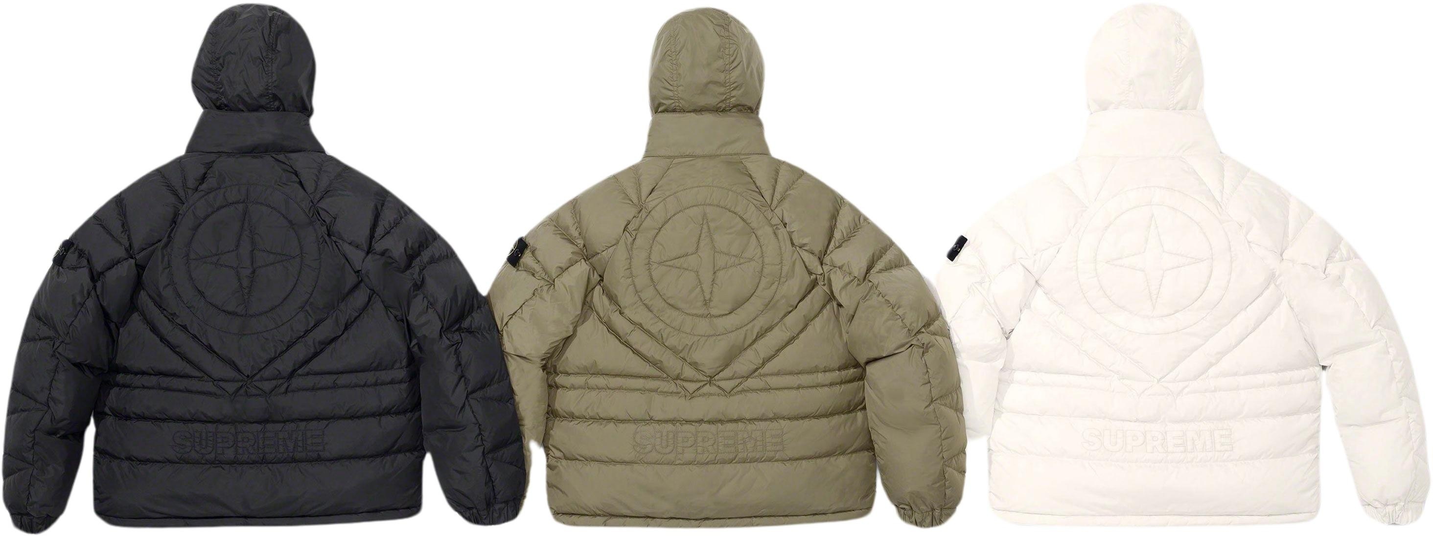 Supreme®/Stone Island® Reversible Down Puffer Jacket view 12